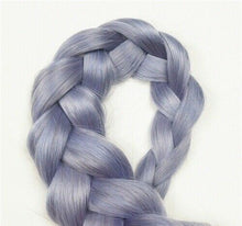 Load image into Gallery viewer, Luxury Clip In Human Hair Extensions Remy Lavender Purple Highlights 120g