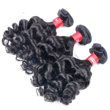 Load image into Gallery viewer, Luxury Funmi Bouncy Curls Spiral Fumni Brazilian Virgin Human Hair Extensions