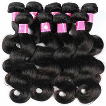 Load image into Gallery viewer, Luxury Peruvian 900g Body Wave/Silky Straight Human Virgin Hair Extensions