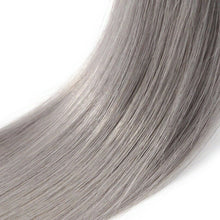 Load image into Gallery viewer, Luxury Straight Peruvian Pure Grey Virgin Human Hair Extensions Weave Weft 7A