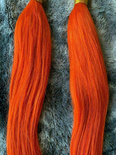 Load image into Gallery viewer, MEGASALE 200g Bright Orange 18" I-tip Itip Brazilian Remy Human Hair Extensions