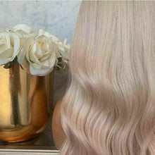 Load image into Gallery viewer, Luxury Remy Light Baby Pink 100% Human Hair Swiss 13x4 Lace Front Glueless Wig Ombre Colouful U-Part or Full Lace Upgrade Available