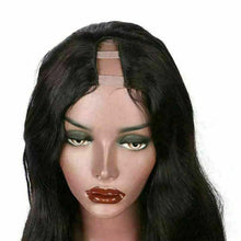 Load image into Gallery viewer, Luxury Brazilian U Part Wavy Body Wave 100% Human Hair Swiss 13x4 Lace Front Glueless Wig U-Part U-Part, 360 or Full Lace Upgrade Available