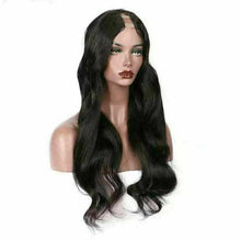 Load image into Gallery viewer, Luxury Brazilian U Part Wavy Body Wave 100% Human Hair Swiss 13x4 Lace Front Glueless Wig U-Part U-Part, 360 or Full Lace Upgrade Available