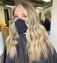 Load image into Gallery viewer, Luxury Blonde Balayage with Highlighted Front Tips 100% Human Hair Swiss 13x4 Lace Front Glueless Wig Wavy U-Part or Full Lace Upgrade Available