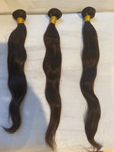 Load image into Gallery viewer, Luxury READY TO SHIP 20” 22” 24” Dark Brown #2 Human Hair Extensions
