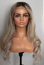 Load image into Gallery viewer, Ready to Ship Luxury 20” 150% Blonde Balayage Human Hair Wig
