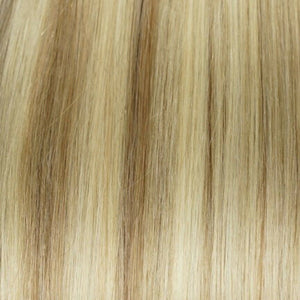 Luxury 100g Weft Human Hair Extensions #10/60 Piano Blonde Balayage Straight