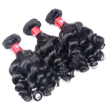 Load image into Gallery viewer, Luxury Funmi Bouncy Curls Spiral Fumni Peruvian Virgin Human Hair Extensions
