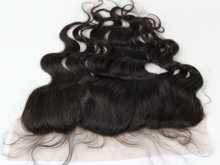 Luxury Malaysian Body Wave 13x4 13x4 Lace Frontal Closure Virgin Human Hair 7A