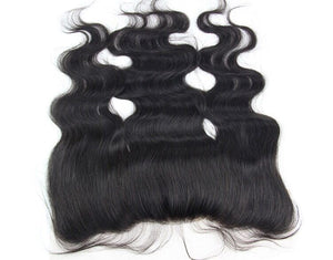 Luxury Malaysian Body Wave 13x4 13x4 Lace Frontal Closure Virgin Human Hair 7A
