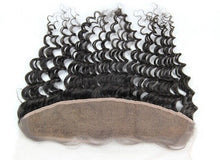 Load image into Gallery viewer, Luxury Virgin Malaysian Deep Wave 13x4 Lace Frontal Closure 13x4 Virgin Human Hair 7A

