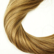 Load image into Gallery viewer, Luxury Clip In Human Hair Extensions #4/27 Balayage Ombre Straight 7pcs 120g
