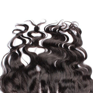 Luxury Virgin Peruvian Loose Wave 13x4 Lace Frontal Closure 13x4 Virgin Hair 7A