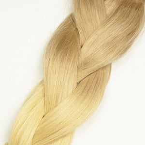 Luxury Tape In Human Hair Extensions #18/613 Balayage Blonde Straight 40pcs 100g