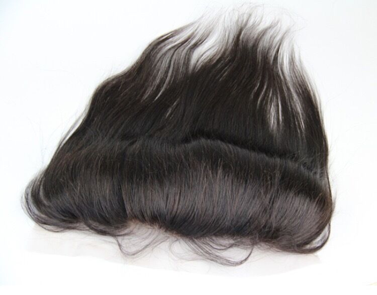 Luxury Virgin Malaysian Silky Straight 13x4 13x4 Lace Frontal Closure Virgin Hair 7A