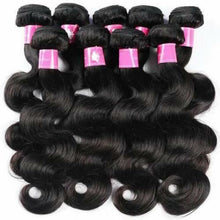 Load image into Gallery viewer, Luxury Brazilian 900g Body Wave/Silky Straight Human Virgin Hair Extensions
