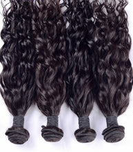 Load image into Gallery viewer, Luxury Natural Water Wave Malaysian Wavy Virgin Human Hair Extensions 7A Weave
