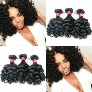 Luxury Funmi Bouncy Curls Spiral Fumni Malaysian Virgin Human Hair Extensions