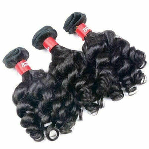 Luxury Funmi Bouncy Curls Spiral Fumni Malaysian Virgin Human Hair Extensions
