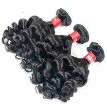 Load image into Gallery viewer, Luxury Funmi Bouncy Curls Spiral Fumni Malaysian Virgin Human Hair Extensions
