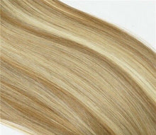 Load image into Gallery viewer, Luxury 100g Weft Human Hair Extensions #10/613 Silky Straight Piano Highlights
