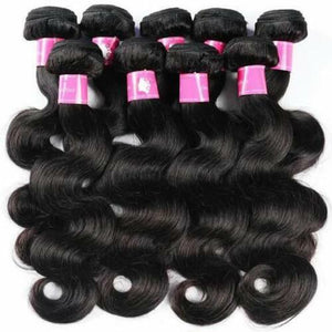 Luxury Cambodian 900g Body Wave/Silky Straight Human Virgin Hair Extensions