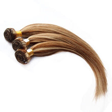 Load image into Gallery viewer, Luxury Brazilian Straight Brown Piano #8/613 Highlight Human Hair Extensions
