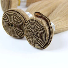 Load image into Gallery viewer, Luxury Brazilian Silky Straight Honey Blonde #27 Virgin Human Hair Extensions
