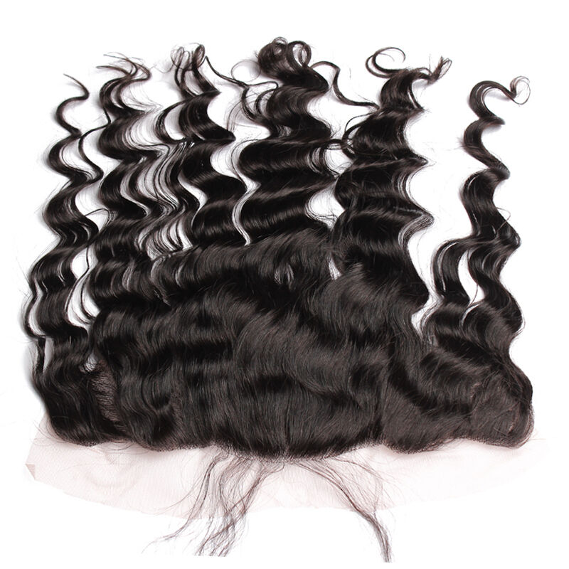 Luxury Virgin Malaysian Loose Wave 13x4 Lace Frontal Closure 13x4 Virgin Hair 7A