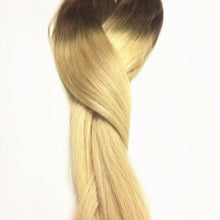 Load image into Gallery viewer, Luxury Tape In Human Hair Extensions #6/613 Balayage Ombre Blonde 40pcs 100g
