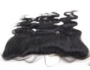 Luxury Brazilian Body Wave 13x4 13x4 Lace Frontal Closure Virgin Human Hair 7A