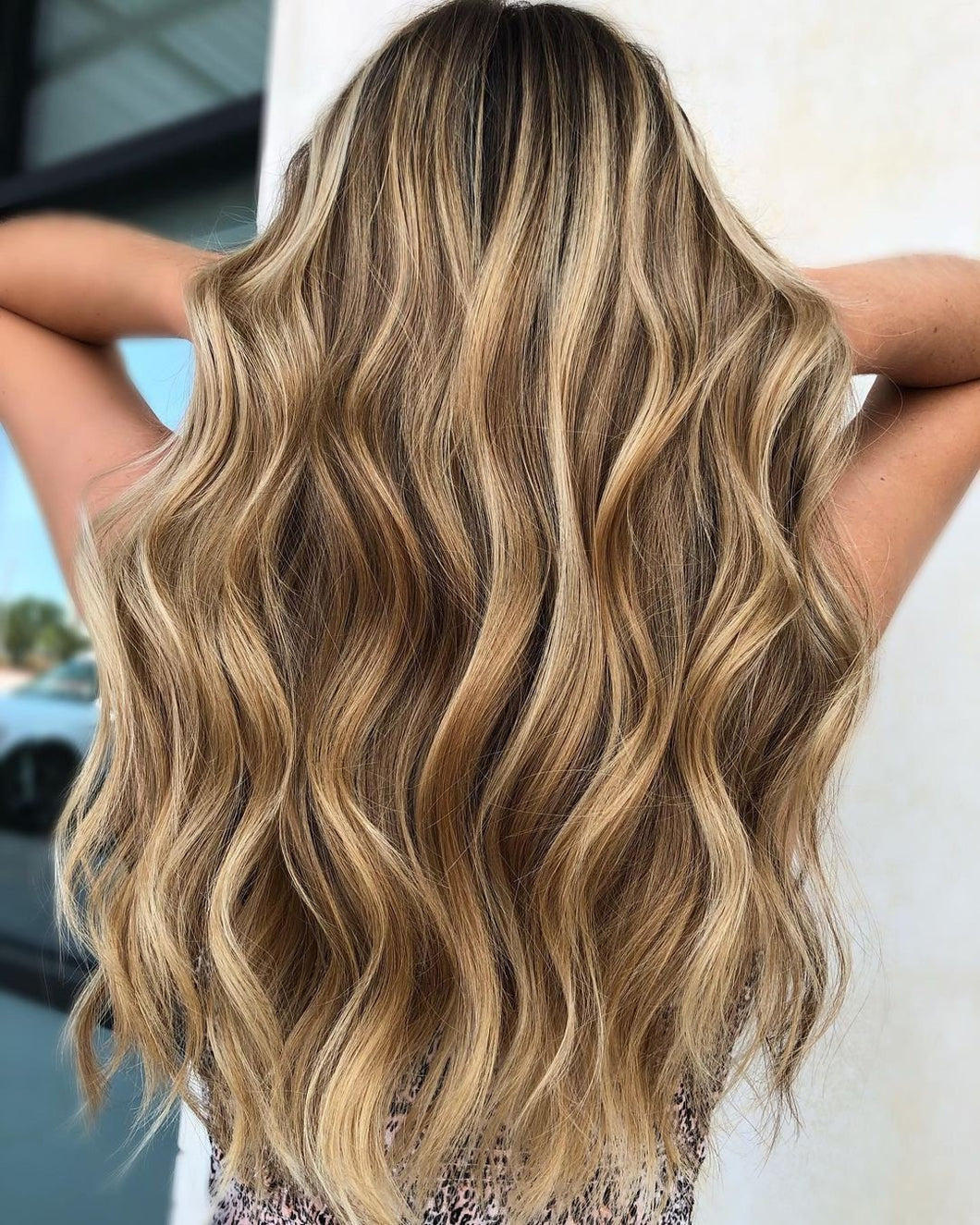 Luxury Rich Honey Balayage and Babylights 100% Human Hair Swiss 13x4 Lace Front Glueless Wig Wavy U-Part, 360 or Full Lace Upgrade Available