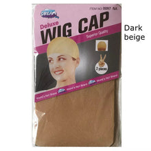 Load image into Gallery viewer, READY TO SHIP 2 pcs Deluxe Glueless Wig Caps Luxury Premium
