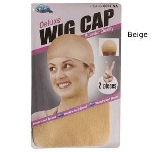 READY TO SHIP 2 pcs Deluxe Glueless Wig Caps Luxury Premium