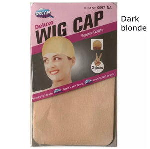 READY TO SHIP 2 pcs Deluxe Glueless Wig Caps Luxury Premium