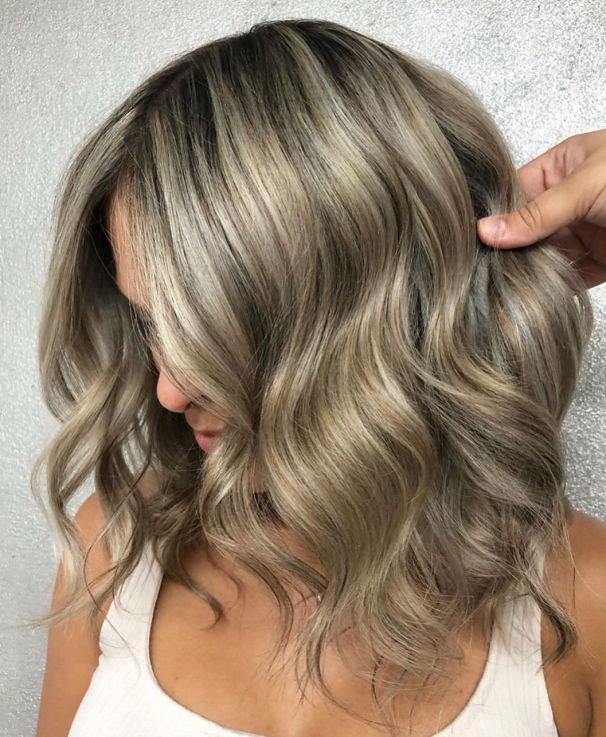 Luxury Ash Blonde Cool and Warm Sandy Balayage 100% Human Hair Swiss 13x4 Lace Front Glueless Wig U-Part, 360 or Full Lace Upgrade Available