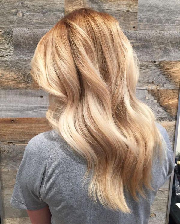 Luxury Honey Blonde & Caramel Balayage 100% Human Hair Swiss 13x4 Lace Front Glueless Wig Wavy U-Part, 360 or Full Lace Upgrade Available