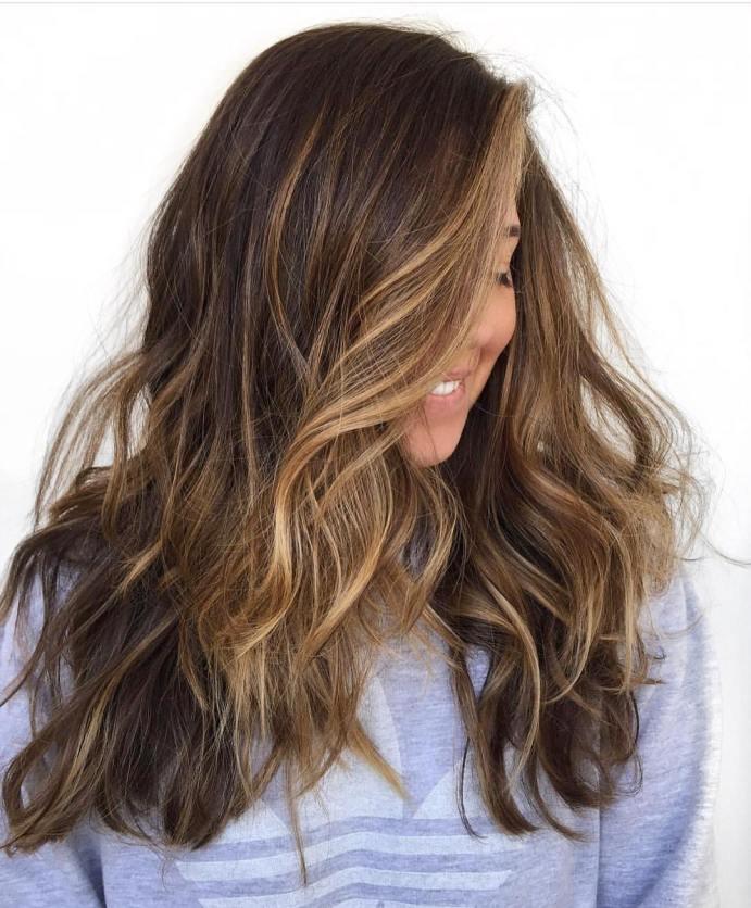 Luxury Glossy Honey Caramel Blonde Brown Balayage 100% Human Hair 