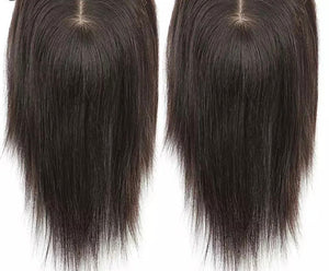 Luxury Natural Black #1B Jewish Hair Toppers Long Straight Natural Color Closure Women Toupee European Remy Hair Mono 100% Human Hair Wig